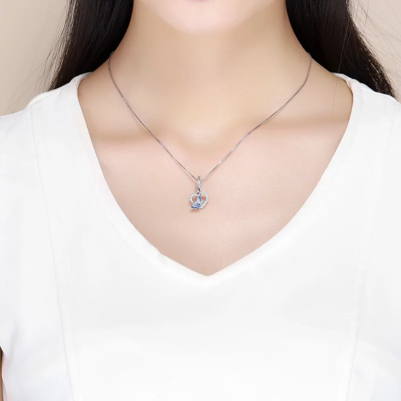 (image pour) Charm Pendant Style PANDORA Rêve de papillon - SCC818 - Afficher 5