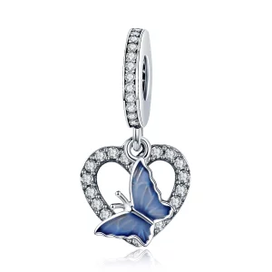 (image pour) Charm Pendant Style PANDORA Rêve de papillon - SCC818