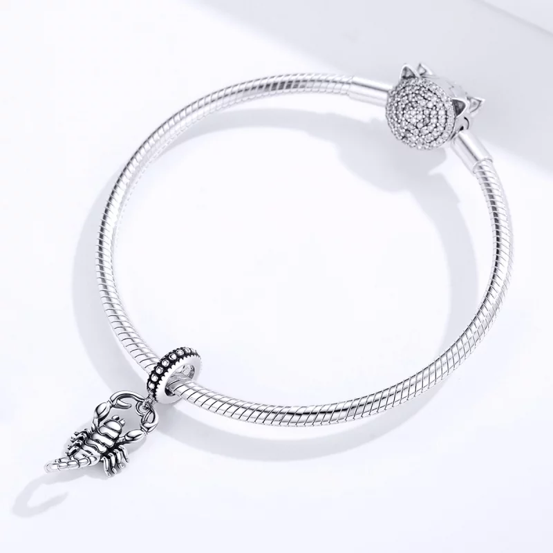 (image pour) Charm Pendant Style PANDORA Scorpion - SCC1329 - Afficher 3
