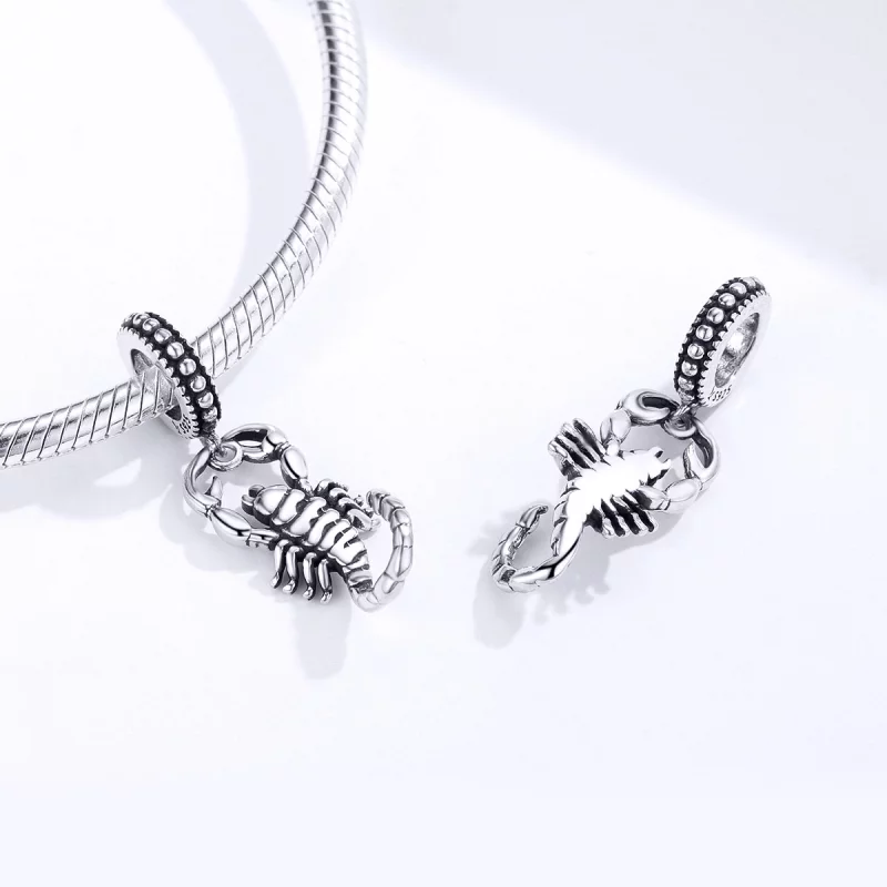 (image pour) Charm Pendant Style PANDORA Scorpion - SCC1329 - Afficher 4