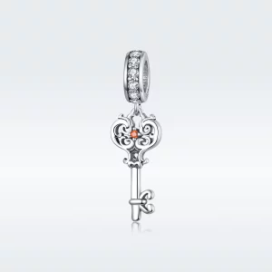 (image pour) Charm Pendant Style PANDORA Serrure de coeur - BSC092