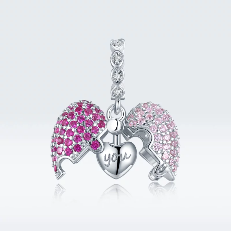 (image pour) Charm Pendant Style PANDORA Seulement toi - BSC282 - Afficher 5