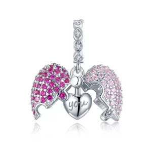 (image pour) Charm Pendant Style PANDORA Seulement toi - BSC282
