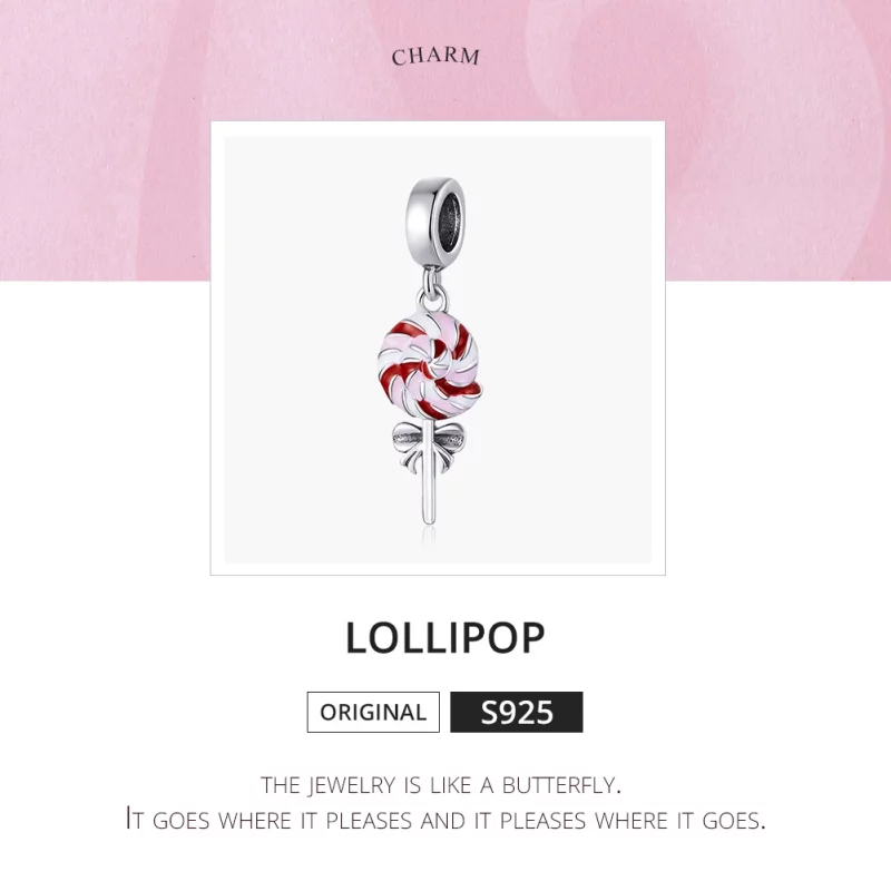 (image pour) Charm Pendant Style PANDORA Sucette - SCC1491 - Afficher 6