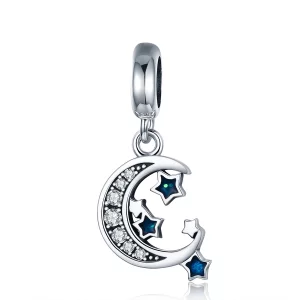 (image pour) Charm Pendant Style PANDORA Étoiles brillantes - SCC639