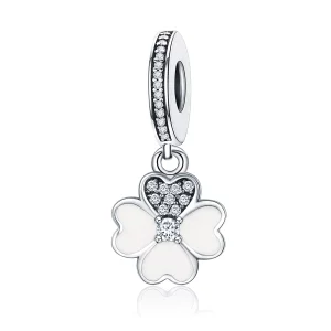 (image pour) Charm Pendant Style PANDORA Trèfle - SCC259