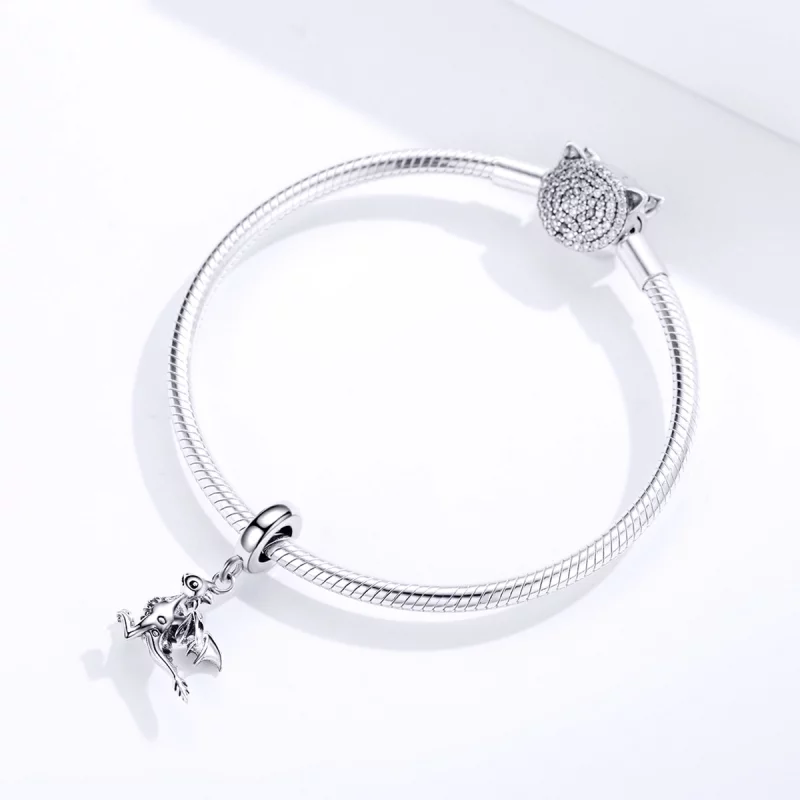 (image pour) Charm Pendant Style PANDORA Tu es un dragon magique - SCC1322 - Afficher 3