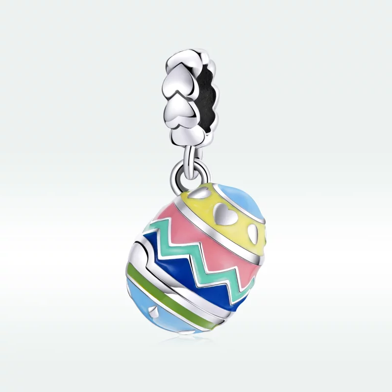 (image pour) Charm Pendant Style PANDORA ufs chanceux - SCC1753 - Afficher 5