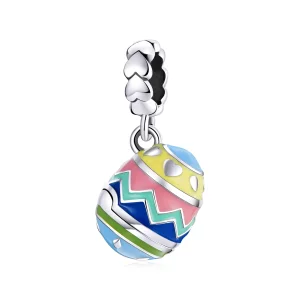 (image pour) Charm Pendant Style PANDORA ufs chanceux - SCC1753