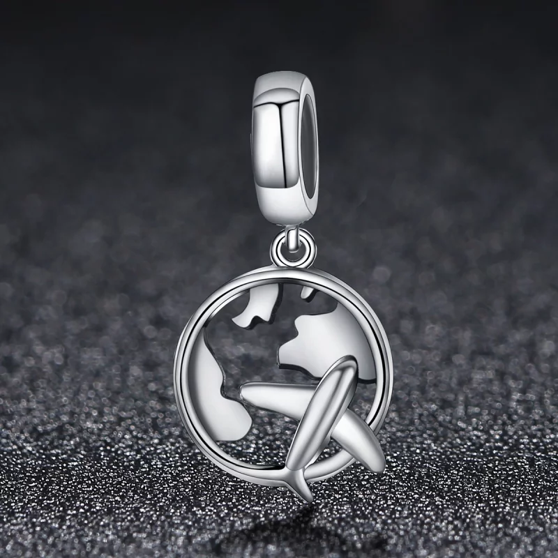 (image pour) Charm Pendant Style PANDORA Un rêve de voyager - SCC242 - Afficher 3