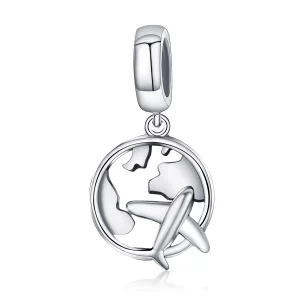 (image pour) Charm Pendant Style PANDORA Un rêve de voyager - SCC242