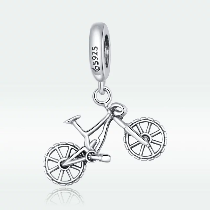 (image pour) Charm Pendant Style PANDORA Vélo - BSC384 - Afficher 5