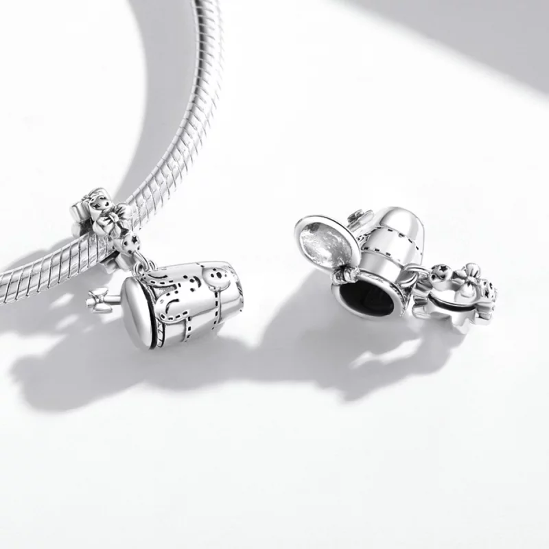 (image pour) Pandora Style Exquisite Filles Verre à Eau Pendant - SCC2047 - Afficher 4