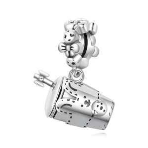 (image pour) Pandora Style Exquisite Filles Verre à Eau Pendant - SCC2047
