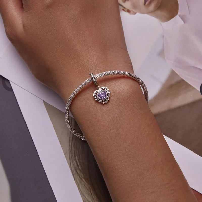 (image pour) Pendentif Amour Classique de style Pandora - SCC2181 - Afficher 5