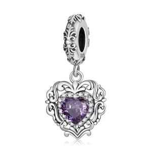 (image pour) Pendentif Amour Classique de style Pandora - SCC2181