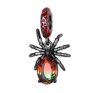 (image pour) Pendentif Araignée Sombre de Style Pandora - SCC2292