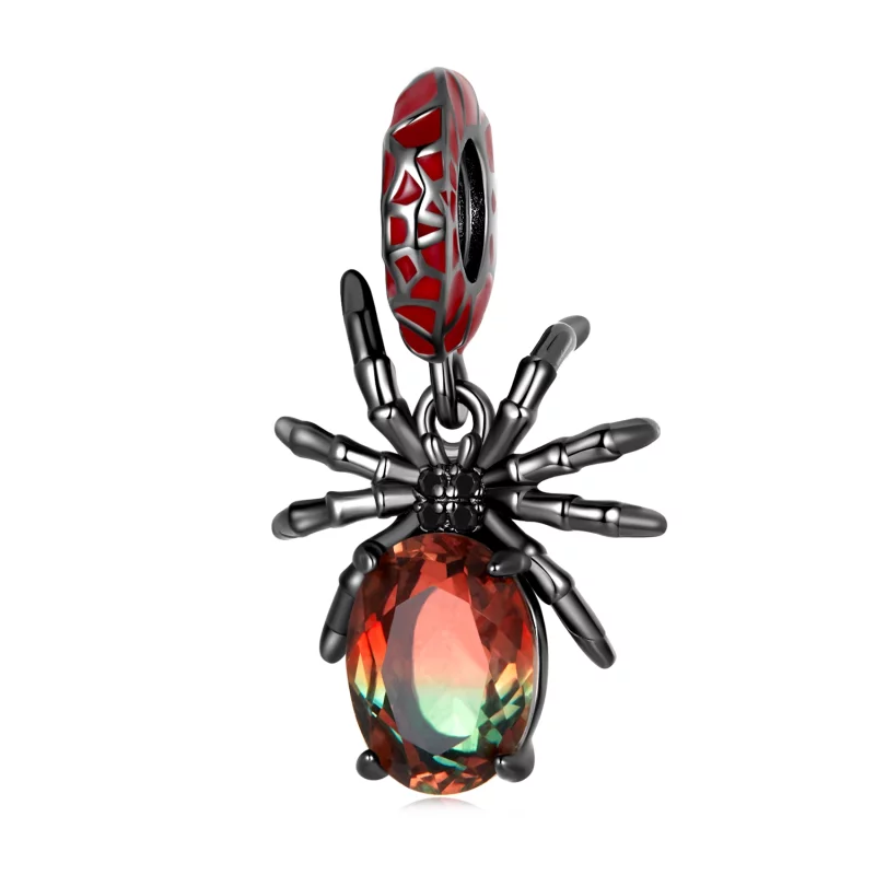 (image pour) Pendentif Araignée Sombre de Style Pandora - SCC2292
