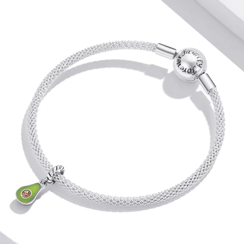 (image pour) Pendentif Avocat Style Pandora - BSC472 - Afficher 3
