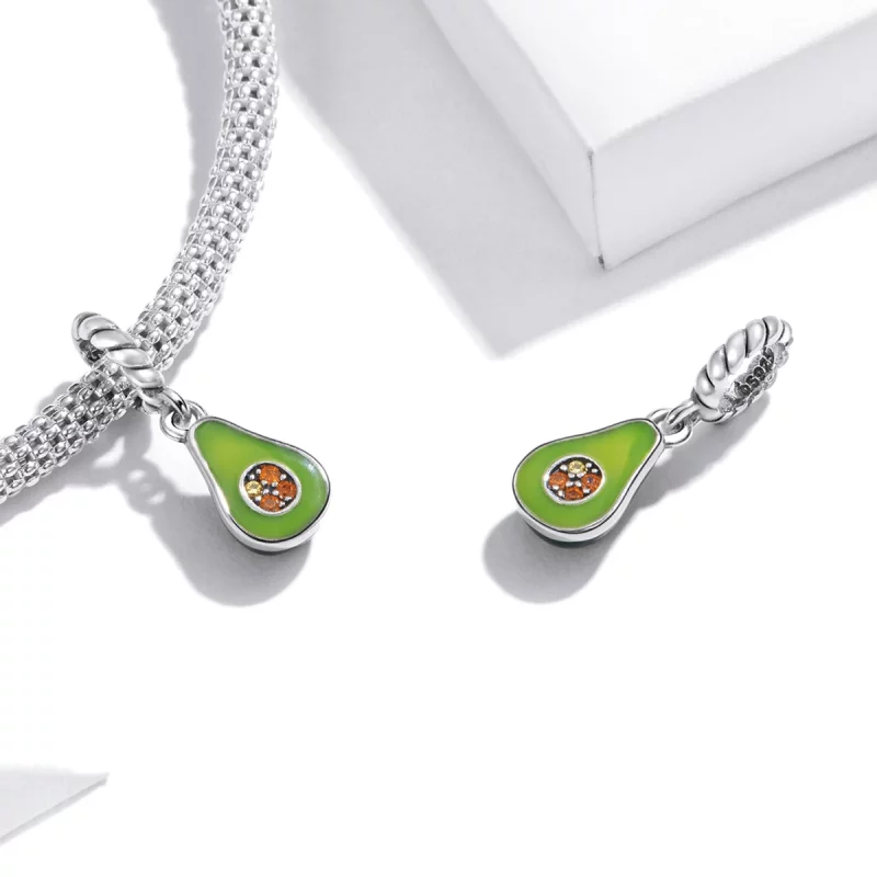 (image pour) Pendentif Avocat Style Pandora - BSC472 - Afficher 4