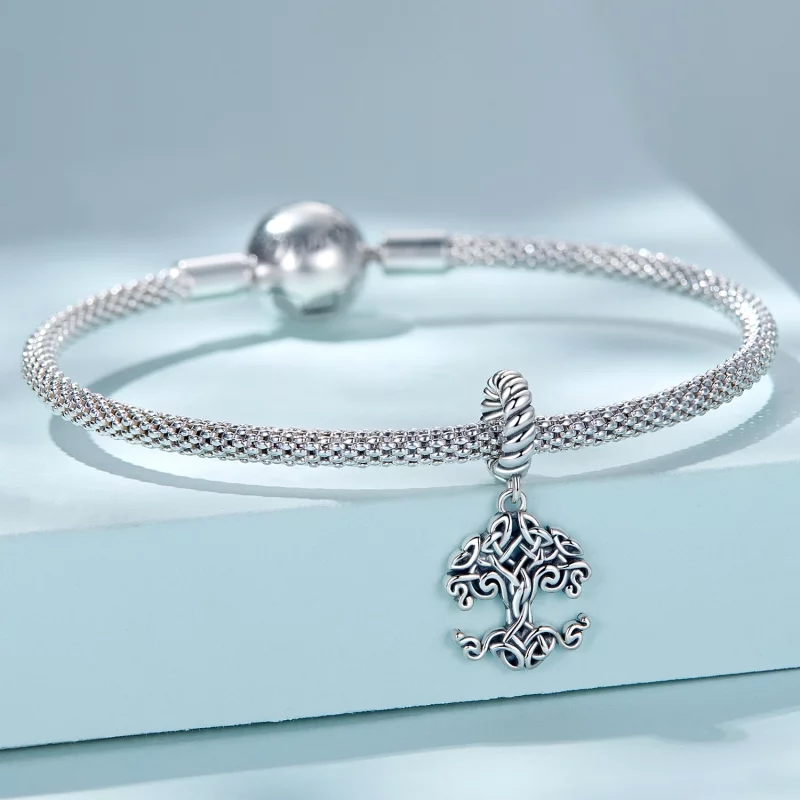 (image pour) Pendentif à breloque style Pandora Arbre de vie - SCC2360 - Afficher 3