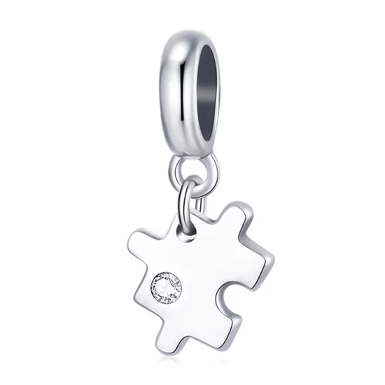 (image pour) Pendentif à breloques de style Pandora - Puzzle de mode - SCX133