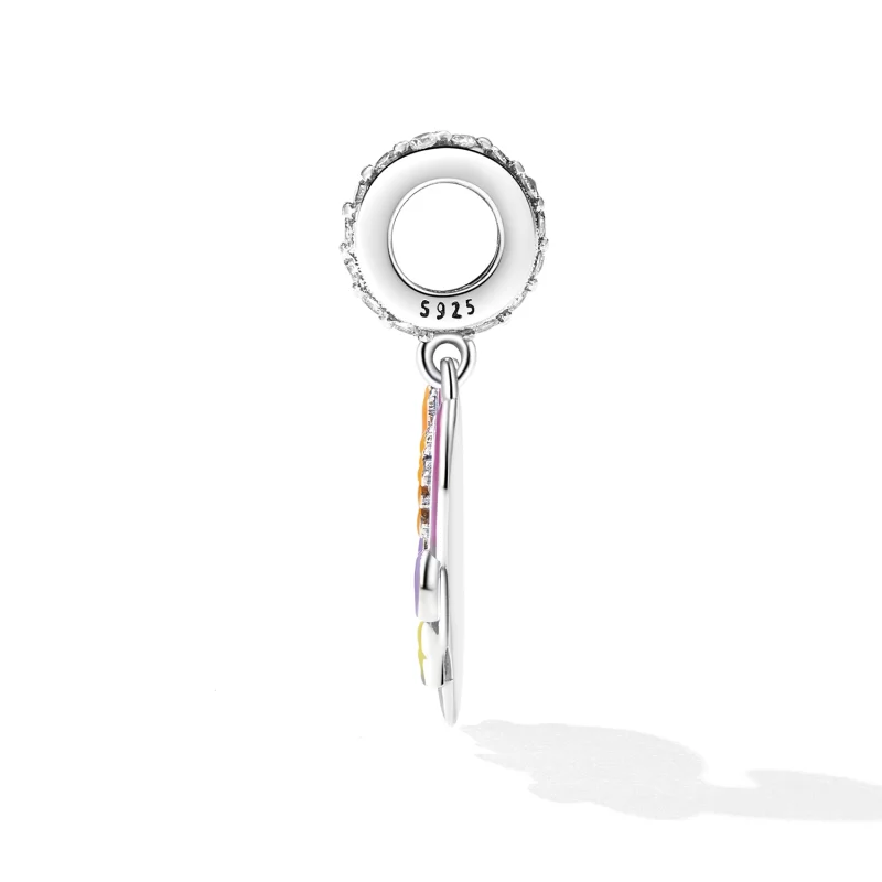 (image pour) Pendentif à breloques style Pandora Lettres d'amour - SCC2234 - Afficher 3