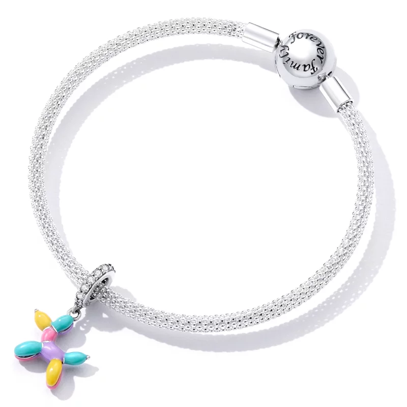 (image pour) Pendentif Chiot Ballon de style Pandora - SCC2217 - Afficher 4
