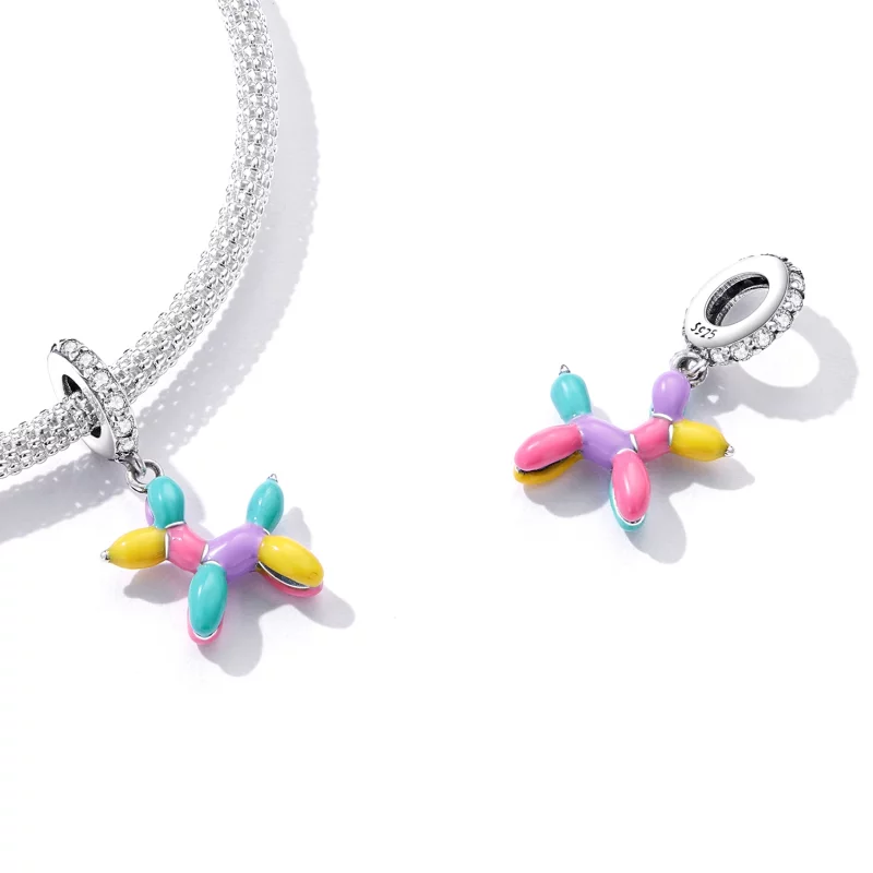 (image pour) Pendentif Chiot Ballon de style Pandora - SCC2217 - Afficher 5