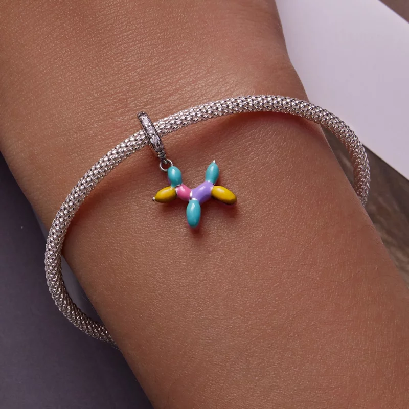 (image pour) Pendentif Chiot Ballon de style Pandora - SCC2217 - Afficher 6