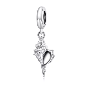 (image pour) Pendentif Conque en Argent de Style Pandora - SCC2235
