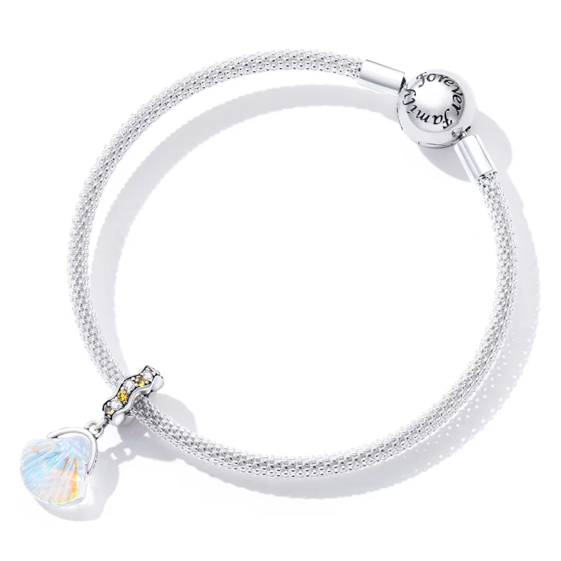 (image pour) Pendentif Coquille en Verre de Style Pandora - SCC2211 - Afficher 5