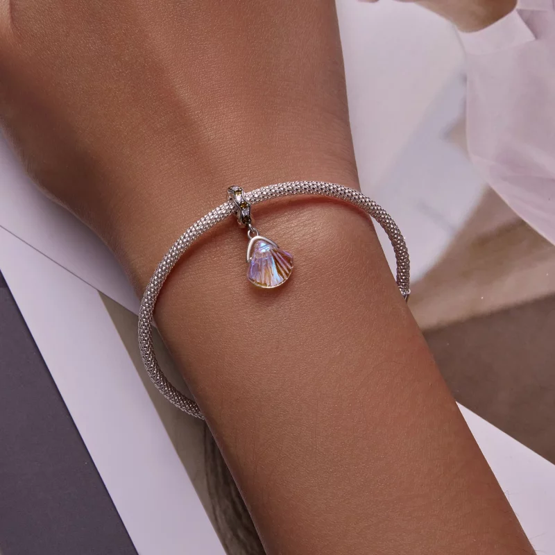 (image pour) Pendentif Coquille en Verre de Style Pandora - SCC2211 - Afficher 6