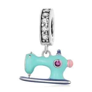Pendentif de machine à coudre de style Pandora - SCC2224 (image pour) Pendentif de machine à coudre de style Pandora - SCC2224