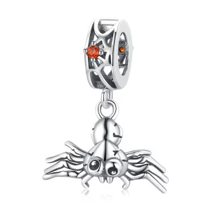 (image pour) Pendentif drôle en forme d'araignée style Pandora - SCC1959