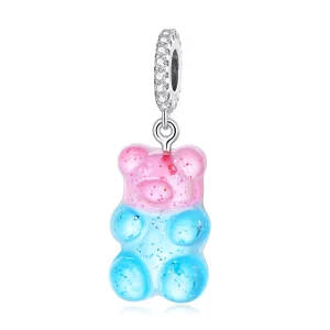 Pendentif en forme d'ours bonbon style Pandora - SCC2221 (image pour) Pendentif en forme d'ours bonbon style Pandora - SCC2221