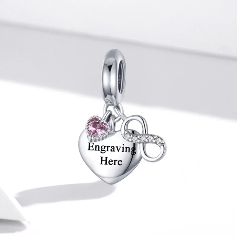 (image pour) Pendentif en forme de Pandora Style Endless Love - SCC1922 - Afficher 2