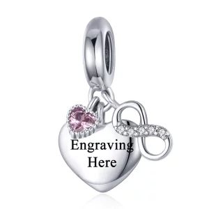 (image pour) Pendentif en forme de Pandora Style Endless Love - SCC1922