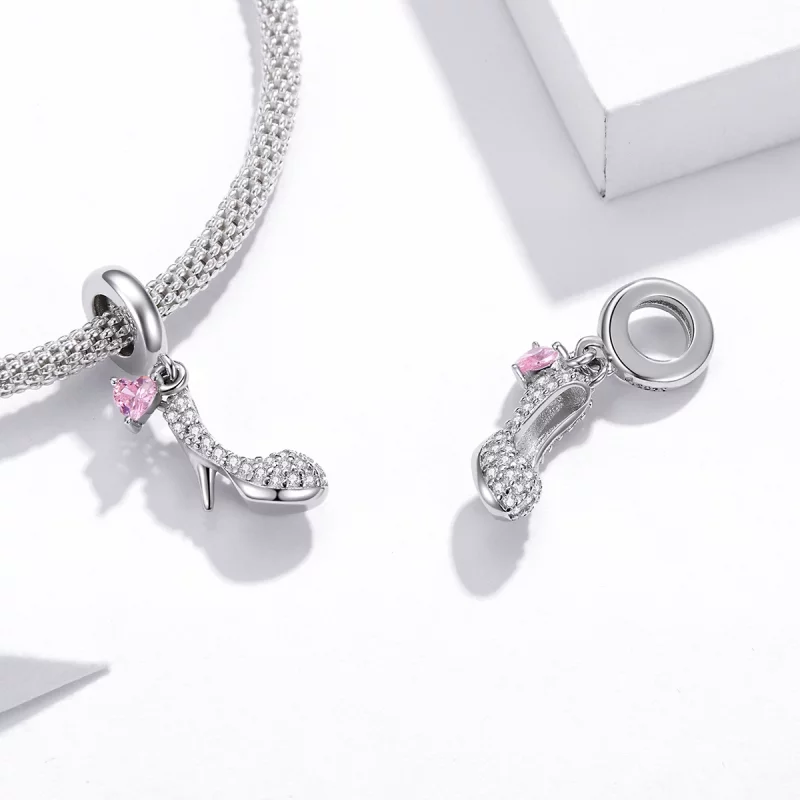 (image pour) Pendentif Escarpin en Cristal de Style Pandora - BSC411 - Afficher 4