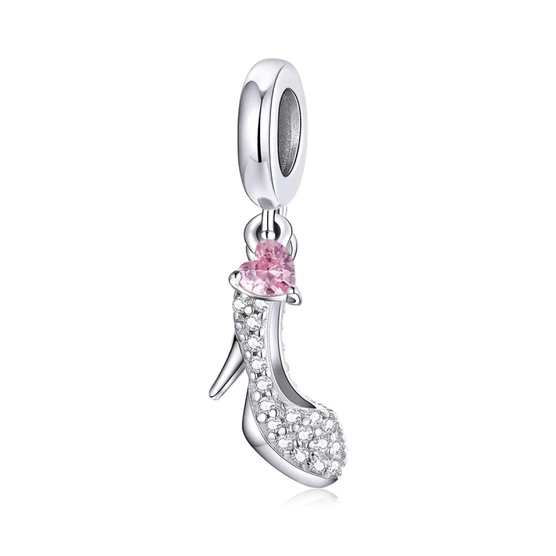 (image pour) Pendentif Escarpin en Cristal de Style Pandora - BSC411