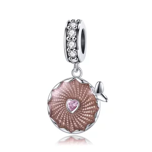 Pendentif à fleurs brillantes de style Pandora - BSC290 (image pour) Pendentif à fleurs brillantes de style Pandora - BSC290