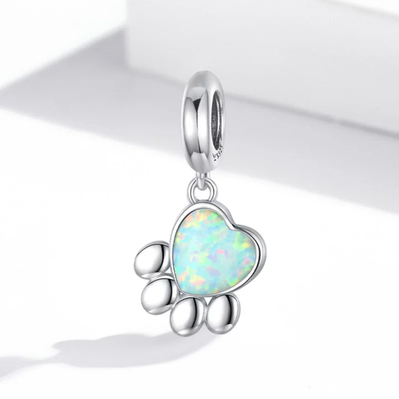 (image pour) Pendentif à griffes style Pandora avec opale - SCC2102 - Afficher 2