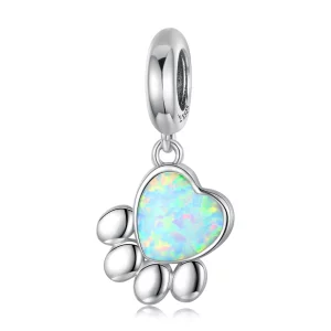 (image pour) Pendentif à griffes style Pandora avec opale - SCC2102