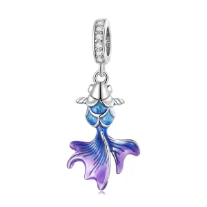 (image pour) Pendentif Koi Carp de style Pandora - BSC684