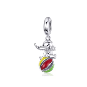 (image pour) Pendentif éléphant de style Pandora - BSC091