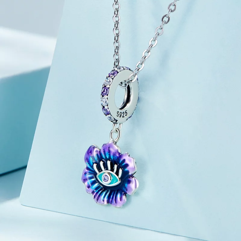 (image pour) Pendentif Pandora Style Fleur Diable - SCC2373 - Afficher 2