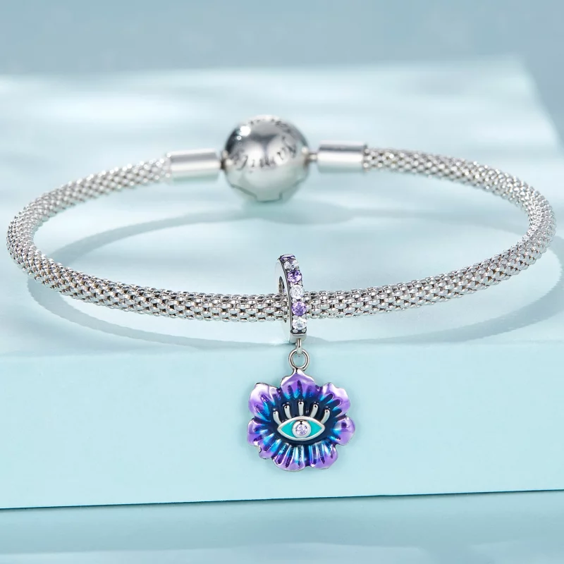 (image pour) Pendentif Pandora Style Fleur Diable - SCC2373 - Afficher 3