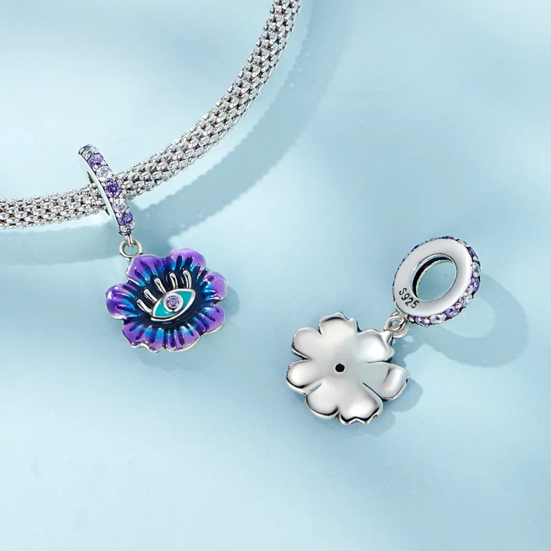 (image pour) Pendentif Pandora Style Fleur Diable - SCC2373 - Afficher 4