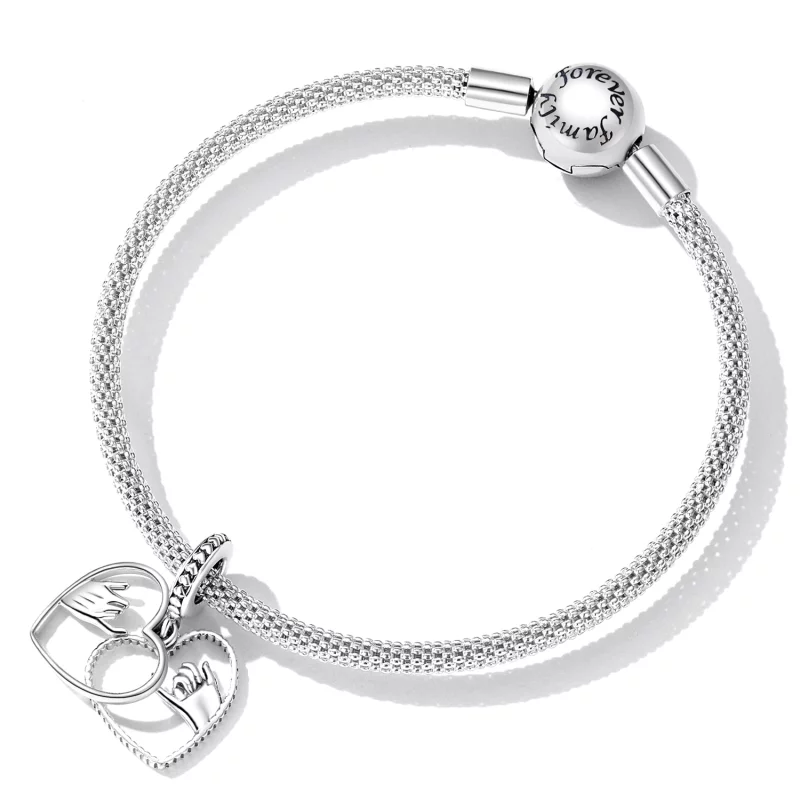 (image pour) Pendentif Pandora Style Love Main dans la Main - SCC2270 - Afficher 5