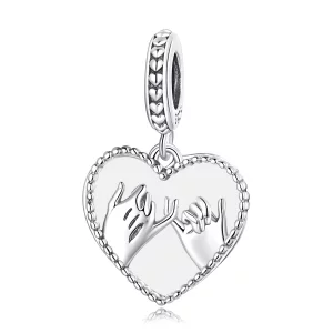 Pendentif Pandora Style Love Main dans la Main - SCC2270 (image pour) Pendentif Pandora Style Love Main dans la Main - SCC2270